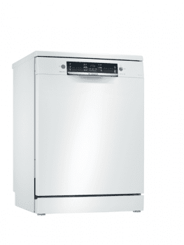 Lavavajillas Bosch SMS46JW06E Blanco de 60 cm con 12 servicios | Motor EcoSilence clase A++ | Serie 4
