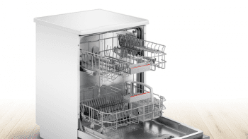 Lavavajillas Bosch SMS46JW06E Blanco de 60 cm con 12 servicios | Motor EcoSilence clase A++ | Serie 4 - 2