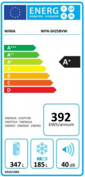 Frigorífico Americano Winia WFN-SH25BVS Inox de 177 x 90 cm No Frost | Clase A+ - 3