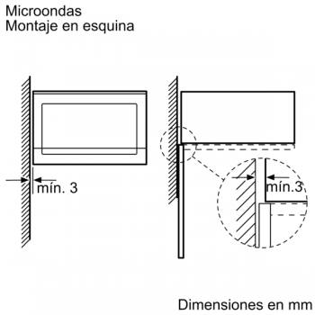 Microondas Integrable Balay 3CG5175B0 de 60 cm Blanco 5 niveles a 900 W | Con Grill de 1200 W | Limpieza Aqualisis - 5