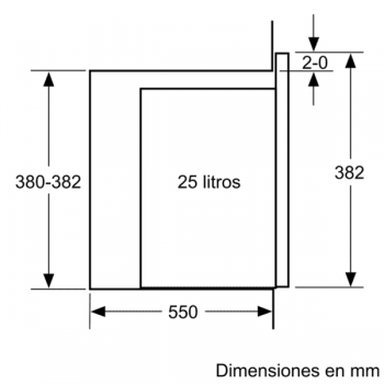 Microondas Integrable Balay 3CG5175B0 de 60 cm Blanco 5 niveles a 900 W | Con Grill de 1200 W | Limpieza Aqualisis - 8