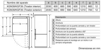 Frigorífico Combi Balay 3KFE765GI de 203x60cm | Color Gris Antracita | cajón ExtraFresh | No Frost | Clase A++ - 16