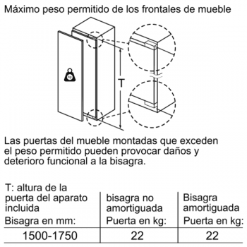 Frigorífico Integrable 1 puerta de 177.5 x 56 cm | cajón ExtraFresh Comfort | Puerta Fija | Clase A++ - 9