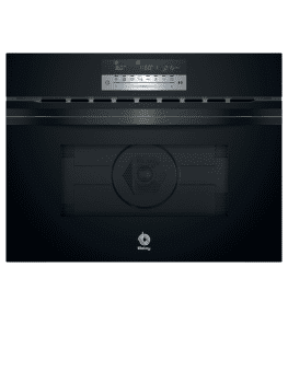 Horno compacto con microondas Balay 3CW5179N0 | 60cm | Color Negro | 15 recetas AutoChef | Limpieza Aqualisis