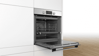 Horno Bosch HBA174ES0 Pirolítico Inoxidable de 60 cm | 10 Recetas pre-programadas Gourmet | Calentamiento 3D Professional | Clase A | Serie 2 - 3