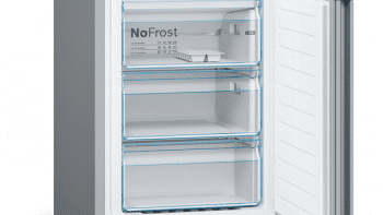 Frigorífico Combi Bosch KGN36VLEA Inoxidable de 186 x 60 cm No Frost | Clase A++ | Serie 4 - 5