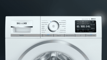 Lavadora Siemens WM16XFH1ES Blanca de 10 Kg a 1600 rpm | Tecnología sensoFresh | WiFi Home Connect | Motor iQdrive A+++ -30% | iQ800 - 3
