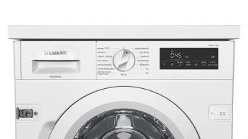 Lavadora Siemens WI14W541ES Integrable de 8 Kg a 1400 rpm | Tecnología varioSpeed | Motor iQdrive A+++ -10% | iQ700 - 3
