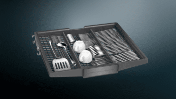 Lavavajillas Siemens SN25ZI49CE Inoxidable de 60 cm para 14 servicios | Secado mediante Zeolitas | 3ª bandeja VarioDrawer Pro | WiFi Home Connect | Clase A+++ | iQ500 - 3