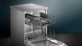 Lavavajillas Siemens SN23HI60AE Inox de 60 cm para 13 servicios | Función varioSpeed+ | WiFi Home Connect | Clase A++ | iQ300 - 2