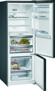 Frigorífico Combi Siemens KG56FPXDA Acero Inoxidable negro de 193 x 70 cm No Frost | WiFi Home Connect | Zona hyperFresh Premium 0ºC | Clase A+++ | iQ700 - 2