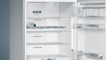 Frigorífico Combi Siemens KG56FSBDA Cristal negro de 193 x 70 cm No Frost | WiFi Home Connect | Zona hyperFresh Premium 0ºC | Clase A+++ | iQ700 - 4