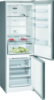 Frigorífico Combi Siemens KG49NXIEA Acero Inoxidable antihuellas de 203 x 70 cm No Frost | WiFi Home Connect | Zona hyperFresh | Clase A++ | iQ300 - 2