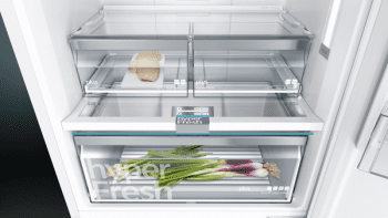 Frigorífico Combi Siemens KG49NAWEP Blanco de 203 x 70 cm No Frost | WiFi Home Connect | Zona hyperFresh Plus 0ºC | Clase A++ | iQ500 - 4