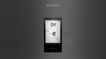 Frigorífico Combi Siemens KG39NHXEP Acero Inoxidable Negro de 204 x 60 cm No Frost | WiFi Home Connect | Zona hyperFresh Plus 0ºC | Clase A++ | iQ500 - 3