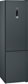 Frigorífico Combi Siemens KG39NXXEA Acero Inoxidable Negro de 203 x 60 cm No Frost | Zona hyperFresh | Clase A++ | iQ300