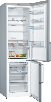 Frigorífico Combi Bosch KGN39XI38 Inoxidable Antihuellas de 203 x 60 cm No Frost | Clase A++ | Serie 4 - 2