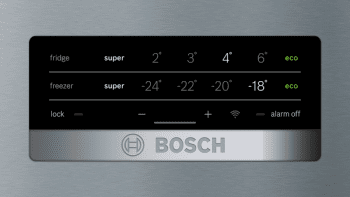 Frigorífico Combi Bosch KGN36XI35 Inoxidable antihuellas de 186 x 60 cm No Frost | Clase A++ | Serie 4 - 2