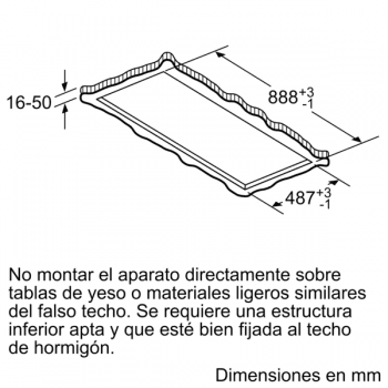 Extractor de Techo Siemens LR96CBS20 Blanco de 90 cm con una potencia de 734 m³/h | WiFi Home Connect | Motor iQdrive Clase B | iQ500 - 8
