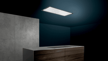 Extractor de Techo Siemens LR26CBS20 Blanco de 120 cm con una potencia de 734 m³/h | WiFi Home Connect | Motor iQdrive Clase B | iQ500 - 2