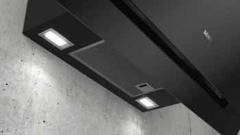 Campana de Pared Decorativa Siemens LC87KHM60 Cristal Negro de 80 cm con una potencia de 700 m³/h | Clase B | iQ300 - 2