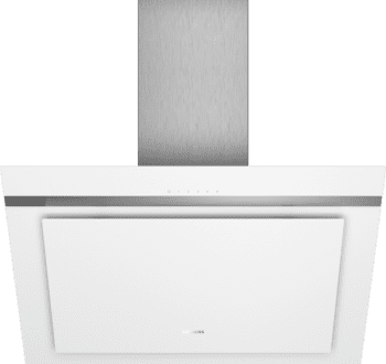 Campana de Pared Decorativa Siemens LC87KHM20 Cristal Blanco de 80 cm con una potencia de 700 m³/h | Clase B | iQ300