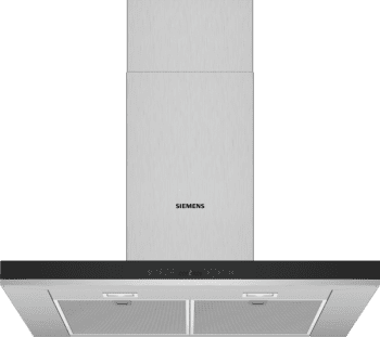 Campana de Pared Decorativa Siemens LC77BHP50 Metallic de 70 cm con una potencia de 674 m³/h | Motor iQdrive Clase A | iQ500
