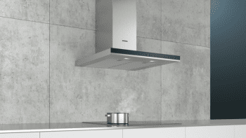 Campana de Pared Decorativa Siemens LC77BHP50 Metallic de 70 cm con una potencia de 674 m³/h | Motor iQdrive Clase A | iQ500 - 2