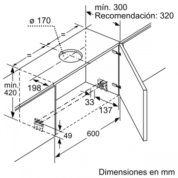Campana Telescópica Extraíble Siemens LI97SA531 en Plata Metalizado de 90 cm con una potencia de 397 m³/h | Motor iQdrive Clase A | iQ700 - 7