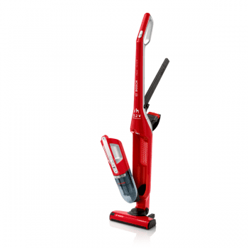 Aspiradora Sin cable Bosch BBH3ZOO25 Roja, Flexxo 25.2 V | 2 en 1: Aspirador escoba y Aspirador de mano  | Serie 4 | Stock ⭐ - 2