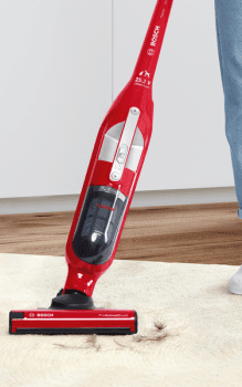 Aspiradora Sin cable Bosch BBH3ZOO25 Roja, Flexxo 25.2 V | 2 en 1: Aspirador escoba y Aspirador de mano  | Serie 4 | Stock ⭐ - 20