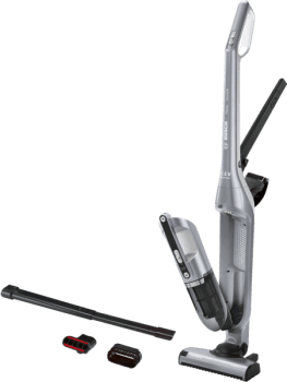 Aspiradora Sin cable Bosch BCH3P210 Acero Flexxo 21.6 V | 2 en 1: Aspirador escoba y Aspirador de mano  | Serie 4 | Stock ⭐ - 4