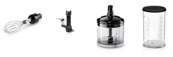 Batidora de mano Bosch MS61B6170 Negra de 1000 W con 12 + 1 niveles de potencia | Stock ⭐ - 13