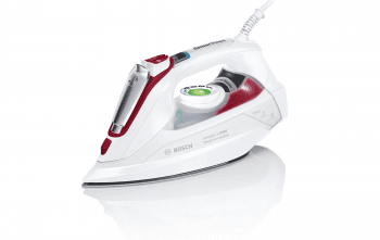 Plancha de Inyección Bosch TDI902839W Sensixx'x Blanca y Roja de 2800 W | SensorSteam | Stock ⭐ - 4