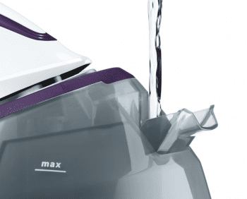 Centro de Planchado Bosch TDS6110 Blanco y Morado de 2400 W | Vapor combinable i-Temp | Anti cal Calc'nClean Easy | Serie 6 | Stock ⭐ - 10