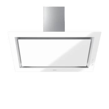 Campana decorativa vertical Teka DLV 98660 WH (112930030) en Cristal Blanco, de 90cm a 696 m³/h | Función FreshAir  | Clase A+