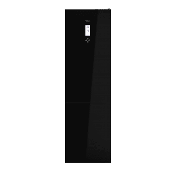 Frigorífico Combi Teka RBF 78620 (113400006) en Cristal Negro, de 200 x 60 cm y 360 L, No Frost | Aire fresco IonClean | Clase A++