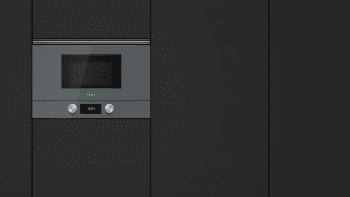 Microondas Teka ML 8220 BIS (112030002) en Cristal Gris, Integrable con base cerámica y 5 niveles de potencia  con Grill a 1200 W - 12