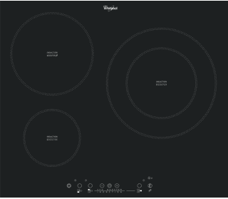 WHIRLPOOL ACM 865/BA INDUCCION 3 ZONAS MAX 28CM