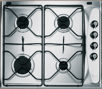 WHIRLPOOL AKM 260/IX/01 PLACA GAS INOX 4 FUEGOS
