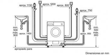 Siemens WK12D321EE Lavadora Secadora Integrable 7/4KG | 1200RPM B | Promocionada - 2