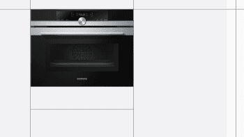 Horno Microondas Compacto Siemens CM633GBS1 Inoxidable de 45 cm | perfectCooking 4D | iQ700 - 6