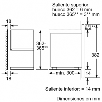 Siemens BF634LGS1 Microondas Cristal Negro | Apertura Izquierda | 21L | Promocionado - 6