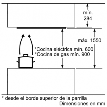 Siemens LF959RA51 Campana techo Inoxidable 90 x 90 cm | A - 5