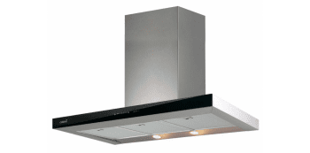CATA LEGEND CAMPANA INOX CRISTAL NEGRO 90CM 820M3/H A+