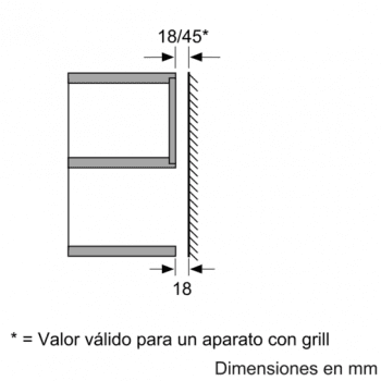 Siemens HF15G561 Microondas Integrable Inoxidable Antihuellas 17L | Función Grill | iQ100 - 5