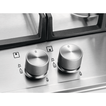 Placa de Gas Electrolux EGH6333BOX Inox de 60 cm con 3 Quemadores, 1 Wok, 1 Ultrarrápido, Seguridad Termopar - 6