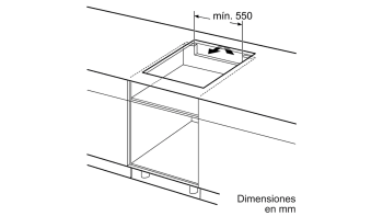 BALAY 3EB865XR INDUCCION 3 ZONAS MAX 28CM MARCO INOX - 4