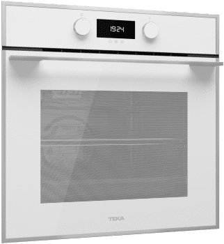 Horno Teka HLB 840 P Pirolítico de 60 cm en Cristal Blanco con 8 funciones a 5 alturas de cocción con Calentamiento Rápido | Clase A+ - 3