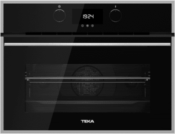 Horno Compacto Teka HLC 840 Multifunción en Cristal Negro con SurroundTemp, Hydroclean Clase A+